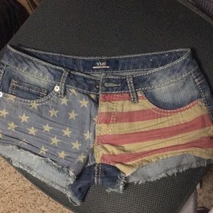 American Flag Short-Shorts